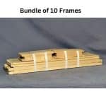 bundle of 10 unassembled frames