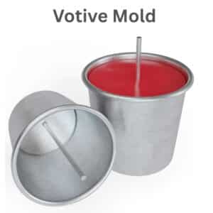 votive candle mold