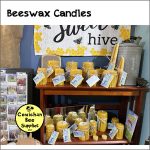 Beeswax candles, beeswax pillar candles, beeswax tapered candles, beeswax tealight candles