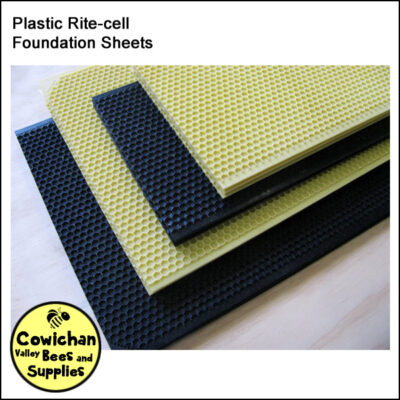 foundation Rite-cell plastic sheets for hive frames