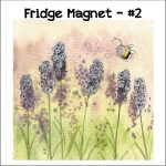 Fridge magnet honey Bee #2