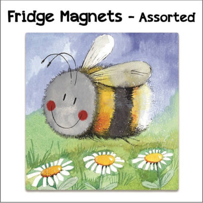 Fridge magnets honey bees