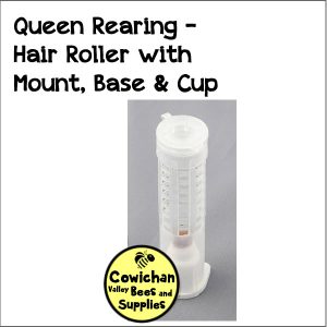 queen rearing hair-roller-with