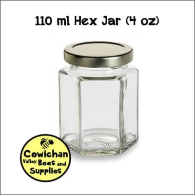 40z hexagon jar 110 ml