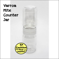 varroa mite counter jar