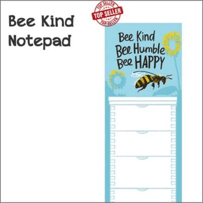 Bee Kind Notepad with magnet