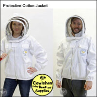Protective bee jacket cotton with veil
