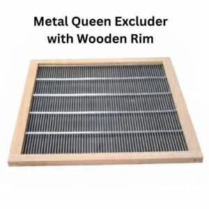 Metal Queen Excluder, wood rim