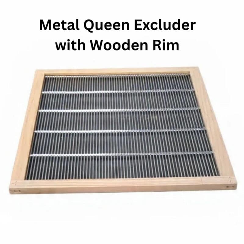 Metal Queen Excluder, wood rim