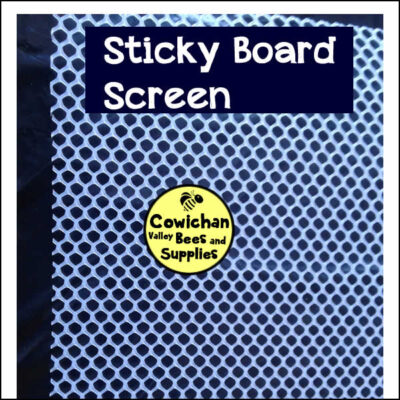 Sticky board screen mat
