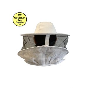ventilated bee suit with round hat and veil