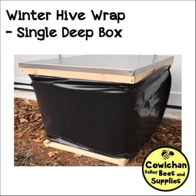 winter hive wrap single box